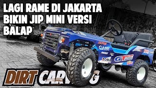 INILAH MINIWOLF JIP MESIN MOTOR REPLIKA SERIGALA MILITIA  DIRT CARVLOG 43 [upl. by Aenej652]