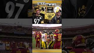 STEELERS VS COMMANDERS WAS A WILD GAME 🤯 Steelers SteelersFootball SteelersNation NFLWeek10 [upl. by Kirsten739]