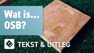 Wat is OSB  OPMAATZAGENnl [upl. by Thanh]