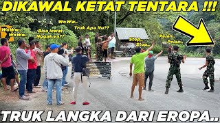 DIKAWAL KETAT TENTARA  Sitinjau Lauik Kedatangan Truk Langka Dari Eropa Jarang Ada Dijalanan [upl. by Jeromy]