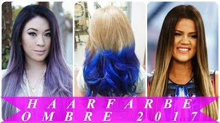 Haarfarbe ombre 2017 [upl. by Esiom]