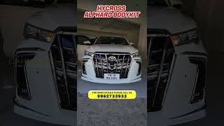 Toyota Hycross Alphard Body Kit Installed  After Market Car Accessories  Car Sense Chennai [upl. by Rehctaht514]