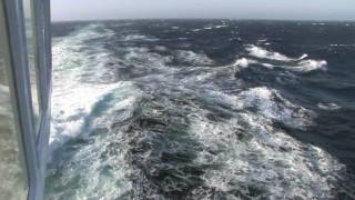 QE2 in Bay of Biscay [upl. by Madalena479]