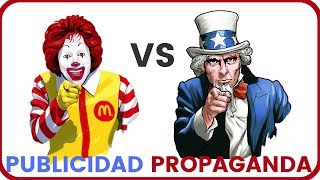 ¿Cuál es la diferencia entre Publicidad y Propaganda [upl. by Haidadej3]