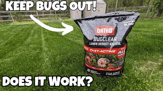 Ortho BugClear Lawn Insect Killer REVIEW [upl. by Cavanaugh]