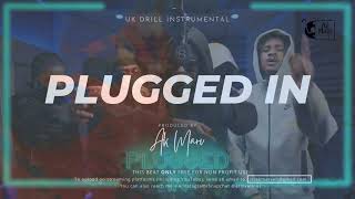 OFB SJ  Plugged In INSTRUMENTAL  UK DRILL BEAT 2024 [upl. by Baiel]