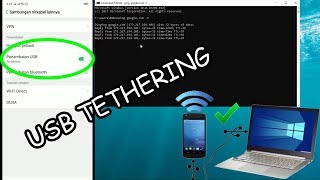 Cara Menggunakan USB TETHERING di Android [upl. by Rigdon]