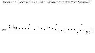 Gregorian Mode Peregrinus [upl. by Rector158]