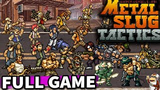 Metal Slug Tactics playing with Ralf Nadia and Eri FULL GAME Quick Ending [upl. by Annayek]