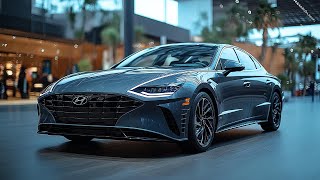 2025 Hyundai Sonata Hybrid Review  Fuel Efficiency Features and Driving Experience [upl. by Eon]