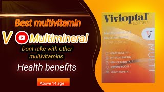 VIVIOPTAL multivitamins in UrduDoseBENEFITSheart Healthreduce body fats Subscribe my chanel [upl. by Acined]