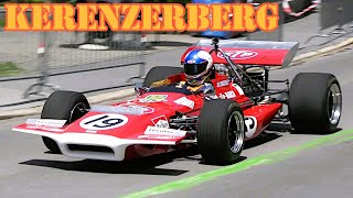 Ingenuine 70s F1 Racer Competes on the Hill 1970 March 701  Hillclimb Kerenzerberg [upl. by Lesde50]