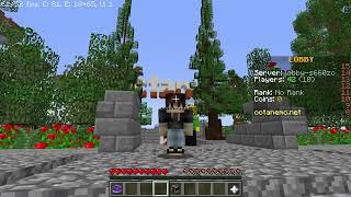 Minecraft Playing a Randomizer UHC on the OctaneMC Minecraft server [upl. by Adarbil]