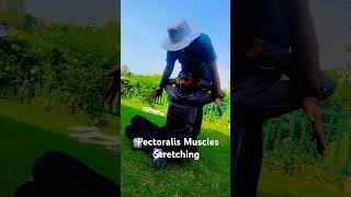 Pectoralis Muscles Stretching viralvideo motivation streching pectoralis ytshorts physio cr7 [upl. by Fulcher]