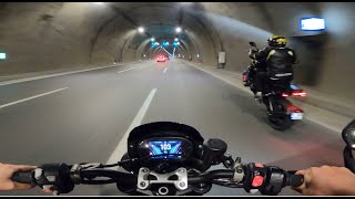 Street Triple RS vs MT09 with Akrapovic [upl. by Floris336]