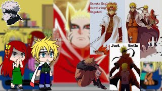 Naruto family  friends react to Naruto future My au part all  naruto neglected au  naruto [upl. by Sedecrem]