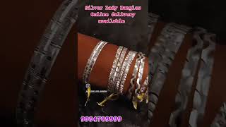 Silver lady Bangles Online delivery availableContact num99947099999487199999 [upl. by Pain]