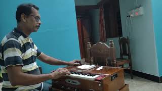 BODHUA AMAR CHOKHE JOL ENECHEY BY SUBTRA SIRMY MUSIC TEACHER TABLA COVER BY MYSELF [upl. by Annala]