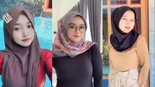 Tiktok jilbab cantik part 37 [upl. by Tohcnarf]