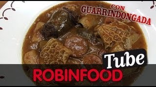 ROBINFOOD  Callos con pata y morro a la vizcaína [upl. by Susumu]