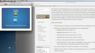 VPN  Mac Installing the VPN Client [upl. by Enitram202]