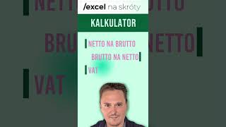 Kalkulator Netto na Brutto Brutto na Netto shorts [upl. by Klemens]