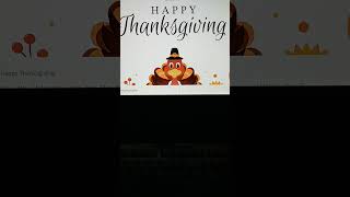 HAPPY THANKSGIVING 2024 TO MY FRIENDS friends thanksgiving shorts turkey god love family usa [upl. by Ruthanne756]