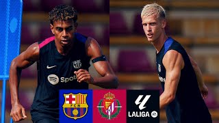 🔥 MATCH PREVIEW FC BARCELONA vs REAL VALLADOLID 🔥  LA LIGA 202425 [upl. by Schlessinger66]