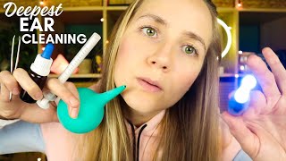 ASMR Your DEEPEST Ear Cleaning Yet You Can FEEL It [upl. by Anauqes]