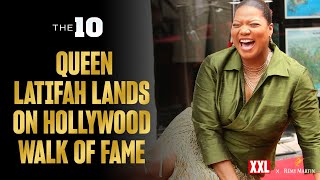 Queen Latifah Receives Star on Hollywood Walk of Fame  HipHop Moments in Music History [upl. by Laud]