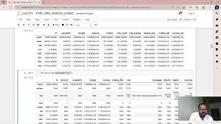 IMDB Data Analysis Project Using Python PartI datascience python pythonprojects coding [upl. by Haroun]