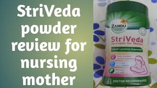 StriVeda powder review for nursing mothershow to increase breast milk supplybenefits of striveda [upl. by Tab]