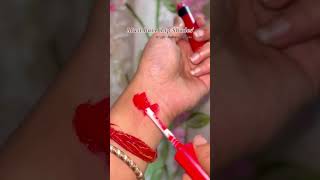 Lipstick for Indian skin tone ❤️ lipstick lipsticklover redlipstick lipstickforindianskintone [upl. by Forkey]