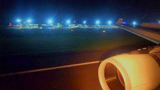 Iberia A330200 Night Landing San Salvador [upl. by Farley]