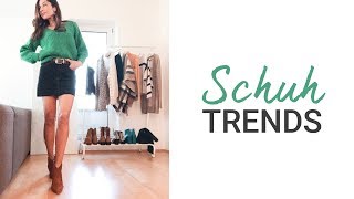 Schuhtrends 2018 2019 Herbst Winter  Die 6 größten Trends  natashagibson [upl. by Reivilo]