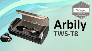 Arbily TWST8  Ecouteurs Bluetooth 50  Earbuds [upl. by Giselle]