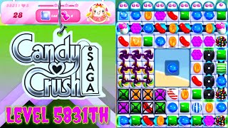 Level 5831th Candy Crush Saga Live Streaming On YouTube By Sankat Mochan vlogs [upl. by Ecirtael113]