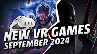 New VR Games for Meta Quest 3 Coming in September 2024 [upl. by Akemehs]