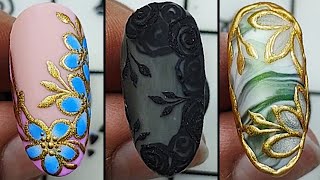 New Nail Art Designs Compilation  Amazing Nail Art Tutorial  Beautiful Nail Art ideas nailicious [upl. by Kameko]