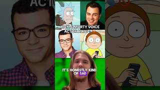 RICK amp MORTY VOICE ACTORS HATE…😬🎬 rickandmorty adultswim ricksanchez justinroiland shorts [upl. by Intirb]