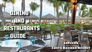 Lopesan Costa Bavaro ULTIMATE FOOD TOUR 2024  See All of the Restaurants at this Punta Cana Resort [upl. by Gamber96]