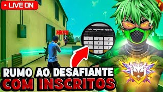 🔴JOGANDO COM INSCRITOS🔴CS RANK🔴SALINHA🟢FF AO VIVO🟢 [upl. by Lorna943]