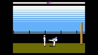 Game Over Karateka NES [upl. by Nodnyl]