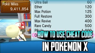 Pokemon X Cheat Code How To Use Cheat Codes In Full Details [upl. by Isoj]