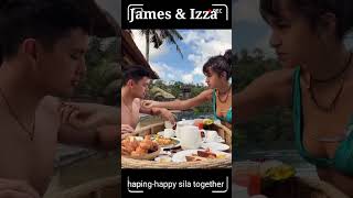 JAMES REID AT ISSA PRESSMAN IBINAHAGI ANG VIDEO HABANG KUMAKAIN SA ISANG RESORT SWEETNESS OVERLOAD [upl. by Relly513]