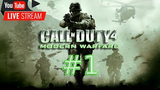 CALL OF DUTY 4 MODERN WARFARE  parte 1 [upl. by Emmeline]