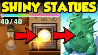 HOW TO GET SHINY STATUES Pokemon Brilliant Diamond Shining Pearl Grand Underground Statue Guide [upl. by Leighton45]