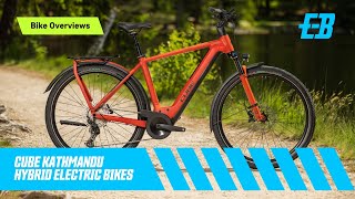 Cube Kathmandu Hybrid EBike Range [upl. by Nett]