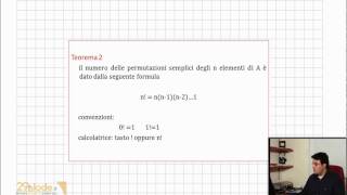 Lezioni di Matematica generale  Permutazioni  Definizione [upl. by Latreshia706]