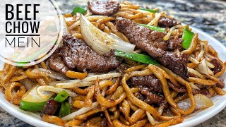 Beef Chow Mein  Flavorful And Easy Beef amp Noodle Stir Fry [upl. by Langelo]